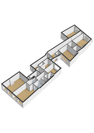 Floorplan - Oudegracht 150BSA, 3511 AZ Utrecht